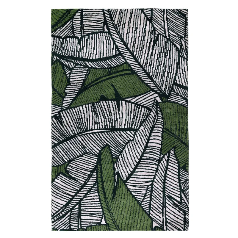 Kera Soft Pile Anti-Skid Carpet - Green media 1