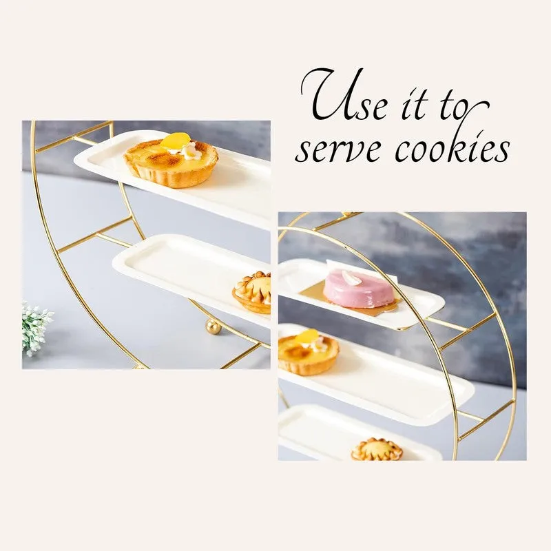 Aura Buffet Organizer - Gold media 3
