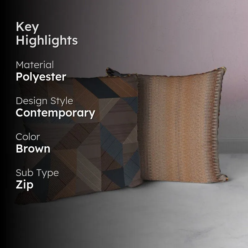 Dalziel Gibra Reversible Cushion Cover - Set Of Two media 2