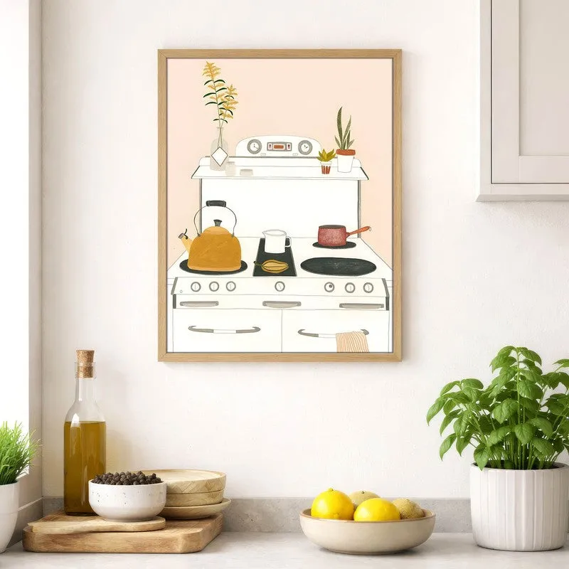 Caf Noir Archival Canvas Wall Art - Brown media 4