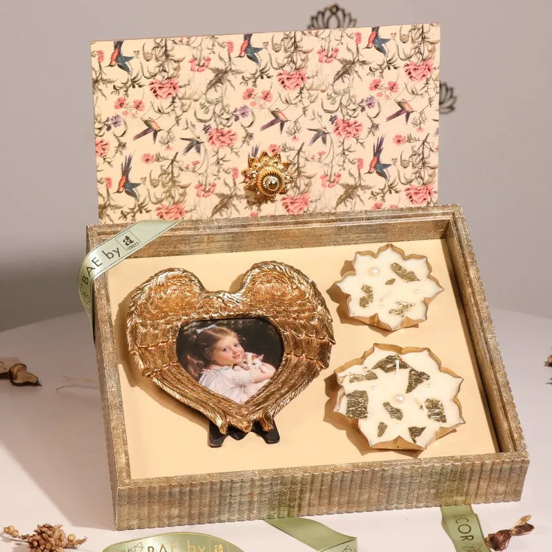 Heart Heritage Diwali Hamper - Three Piece Set media 1