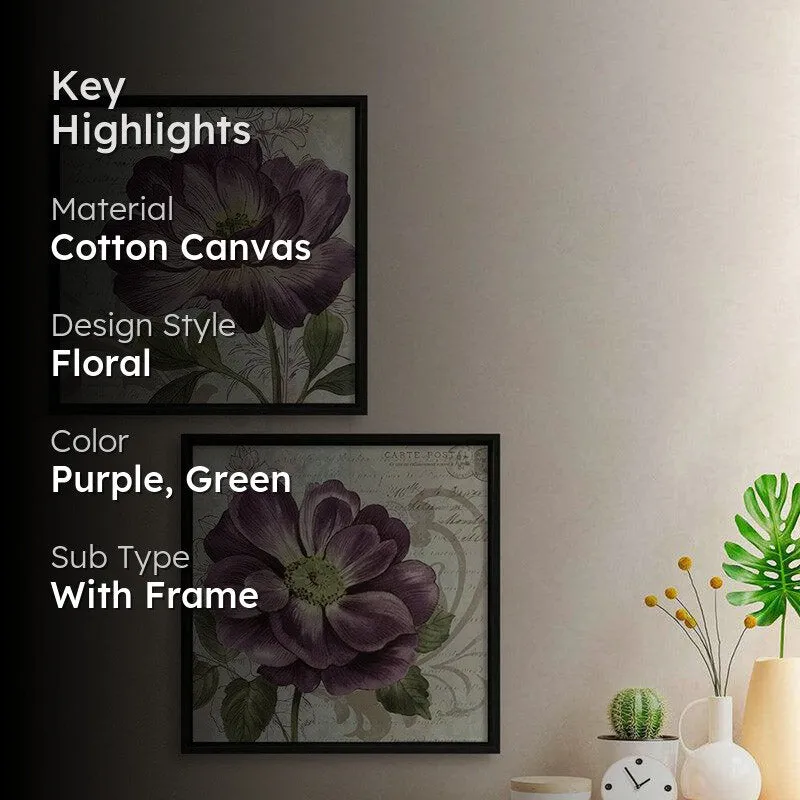 Cummings Floral Wall Art - Set Of Two media 2