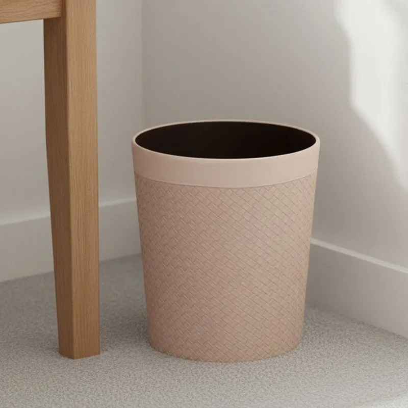 AarviDecor SmartSpace Faux Leather Dustbin media 5