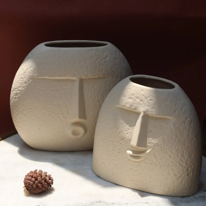 Smirk Smile Vase - Two Piece Set media 3