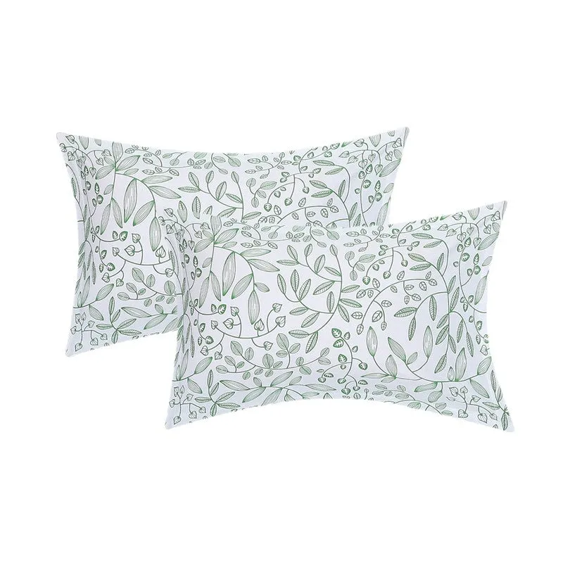 Monte Carlo Floria Luxe Cotton Bedheet (Green) - 104 TC media 8