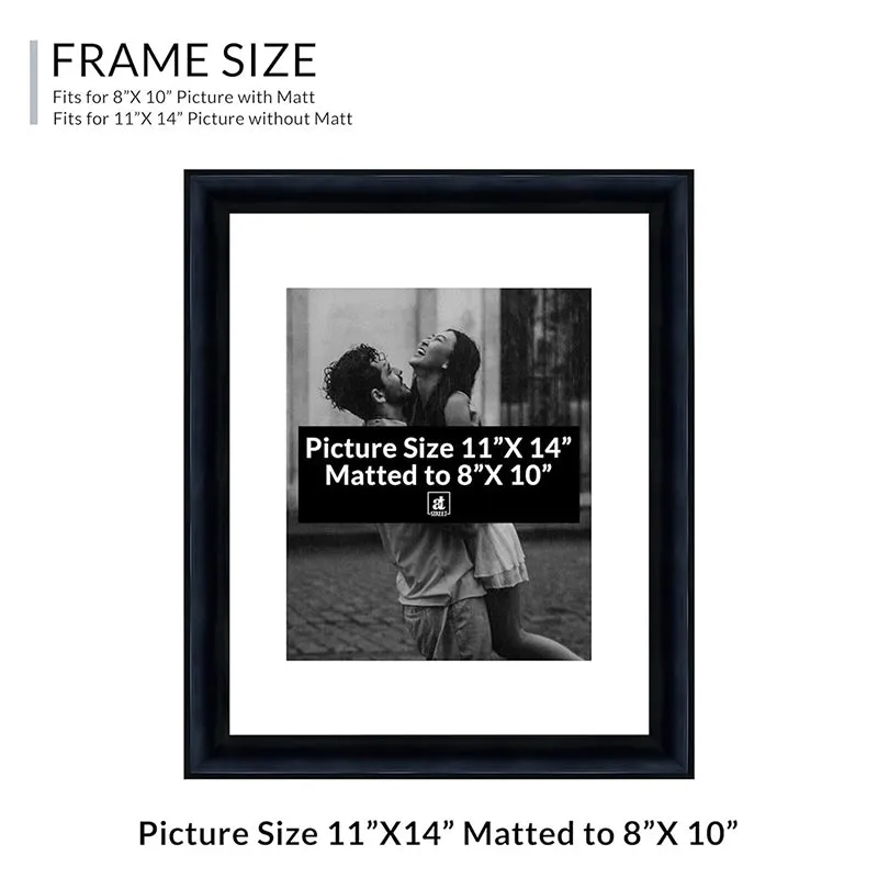 Troy Nuvo Photo Frame (Black) - Set Of Four media 8