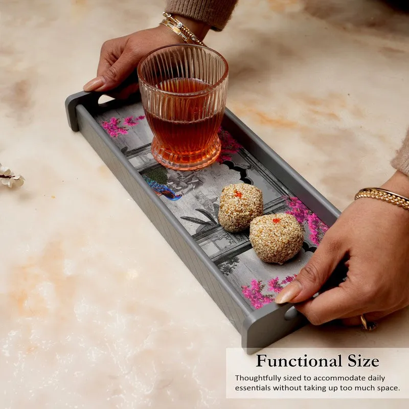 Aurova Wooden Serving Tray media 4