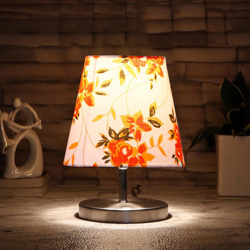 Vidro Ibis Flora Fabric Table Lamp - Multicolor