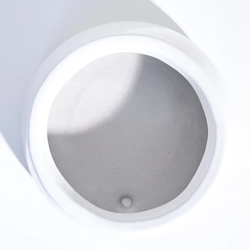 Ugaoo Tulip Fantasy 6032 White Ceramic Pot media 5
