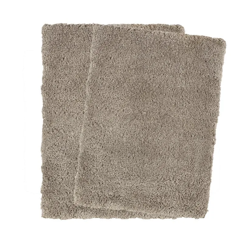 SoakShield Bathmat ( brown ) - Set Of Two media 1