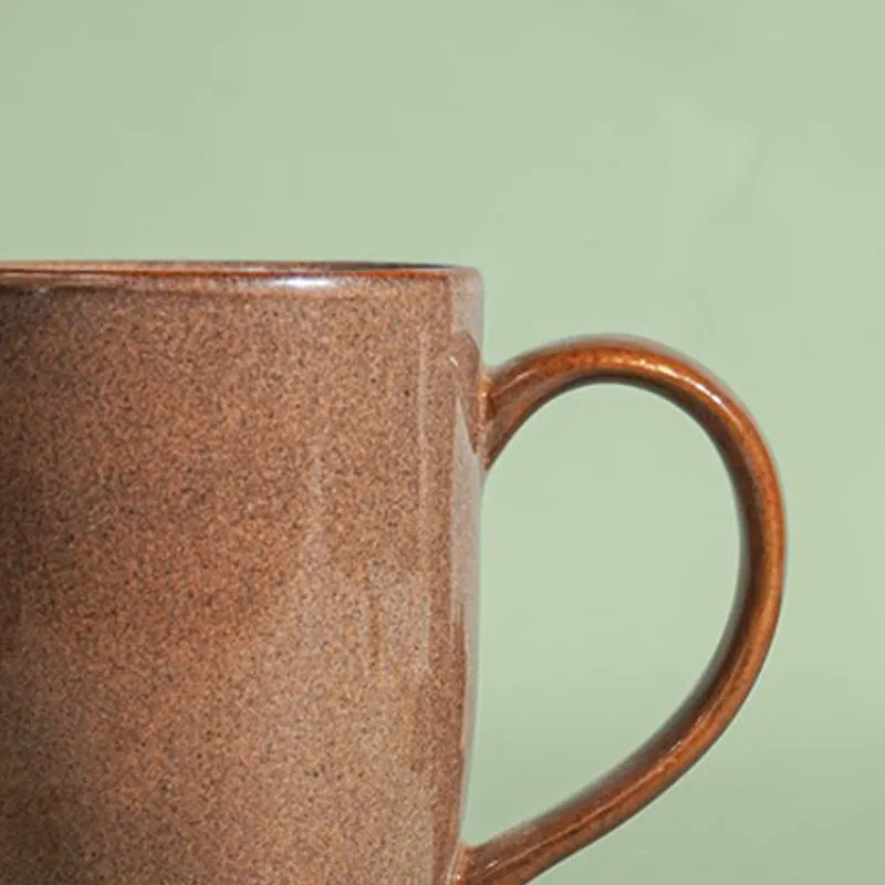 Browny Ceramic Coffee Mug (320 mL Each) - Set Of Two media 6