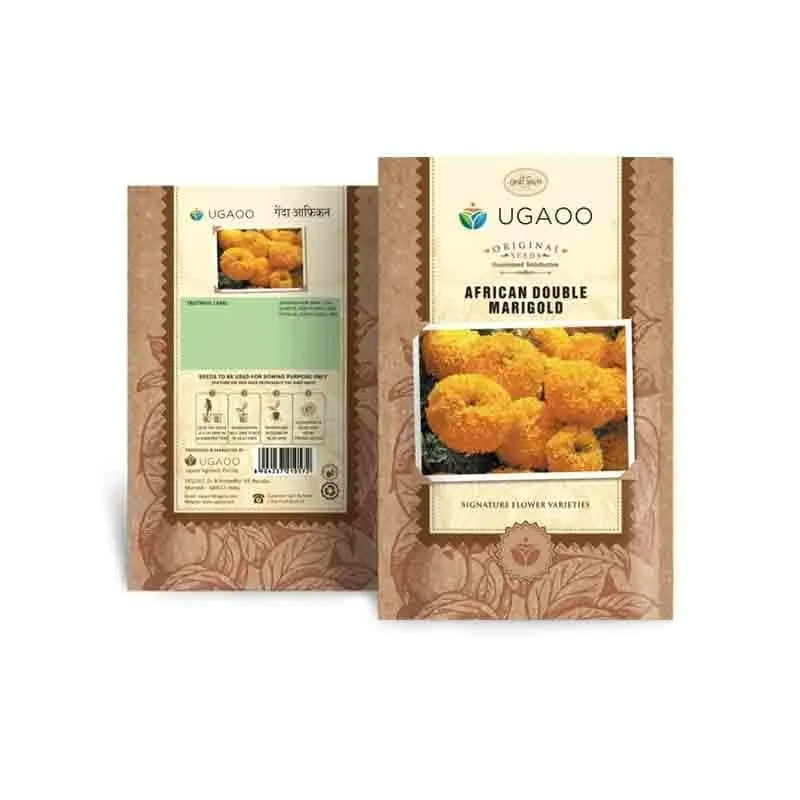 Ugaoo Marigold African Double Seeds media 1