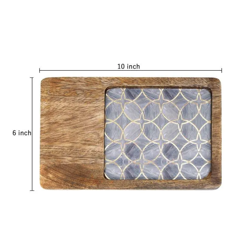 Chiva Gale Mangowood Wood Platter media 5