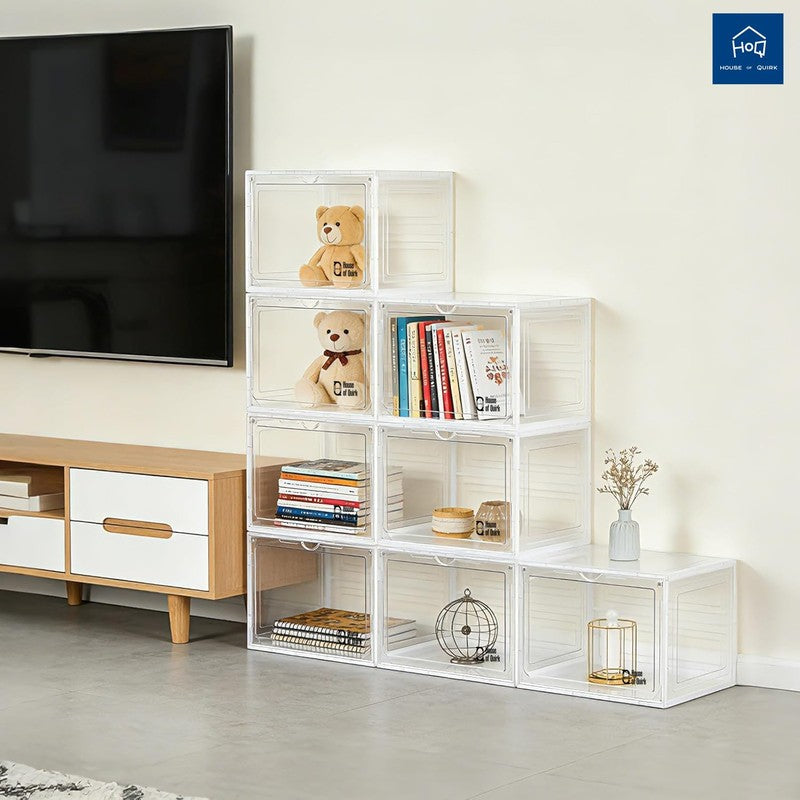 Pair Keep Shoe Rack (White) - Set Of Two media 3