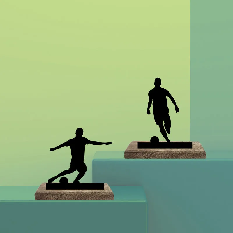 Soccer Duo III Showpiece - Set Of Two media 1