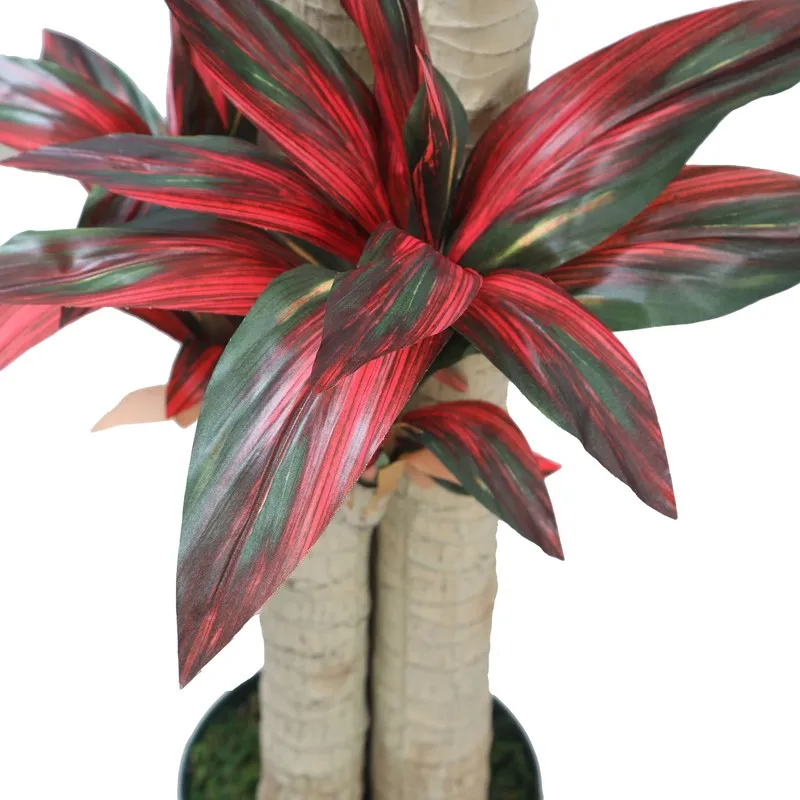 EarthTone Artificial Plant With Black Plastic Pot - 5.7 ft media 5