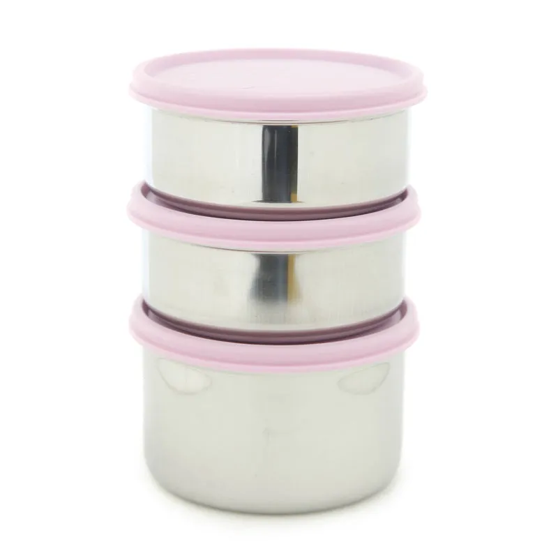 Darian Pink Lunch Box (500 ml/350 ml) - Four Piece Set media 3