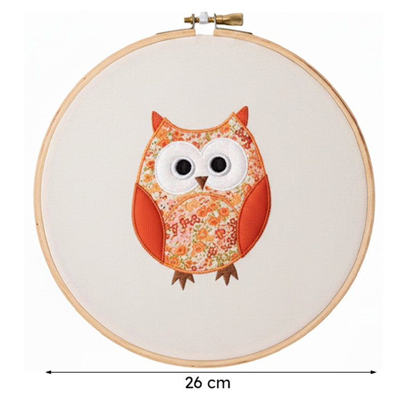 Hooter Fabric Wall Accent - Owlery Collection media 5
