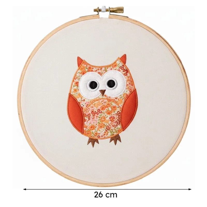 Hooter Fabric Wall Accent - Owlery Collection media 5