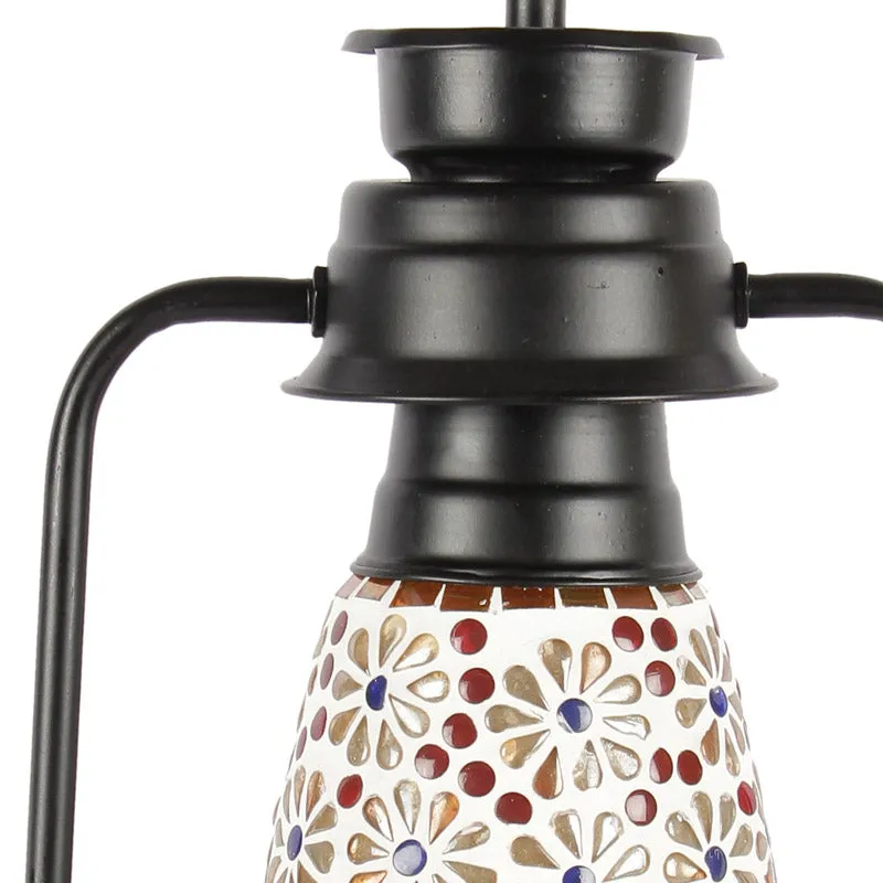 Admya Mosaic Lantern Iron Table Lamp media 6