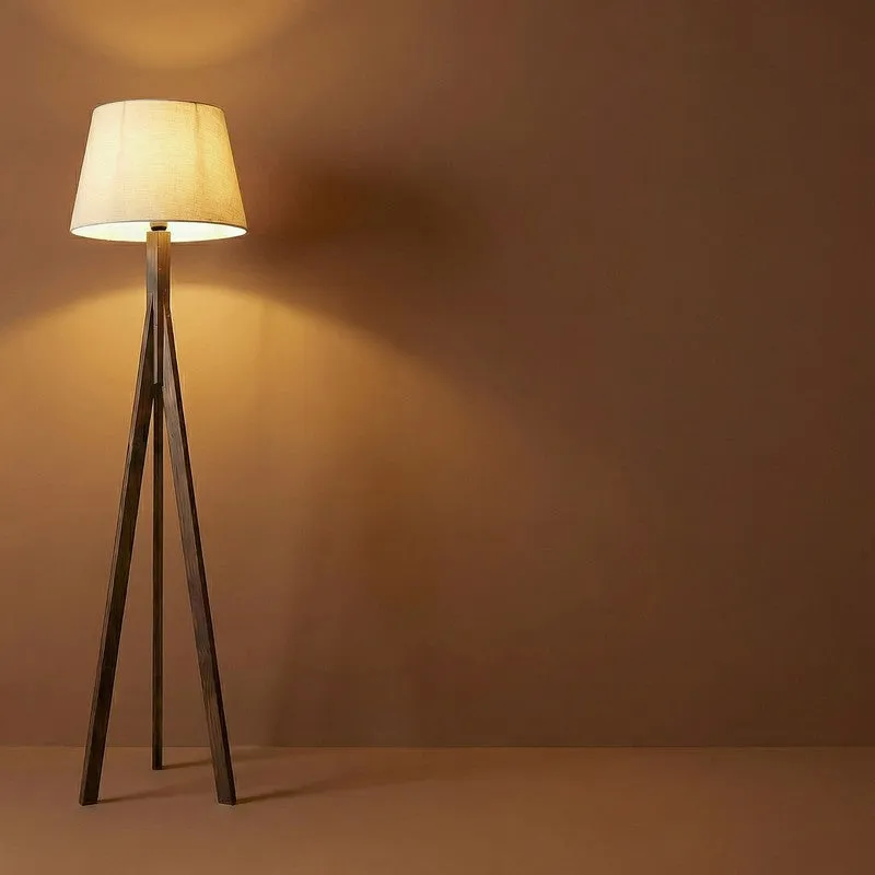 Orionis Tripod Floor Lamp with Fabric Shade media 7