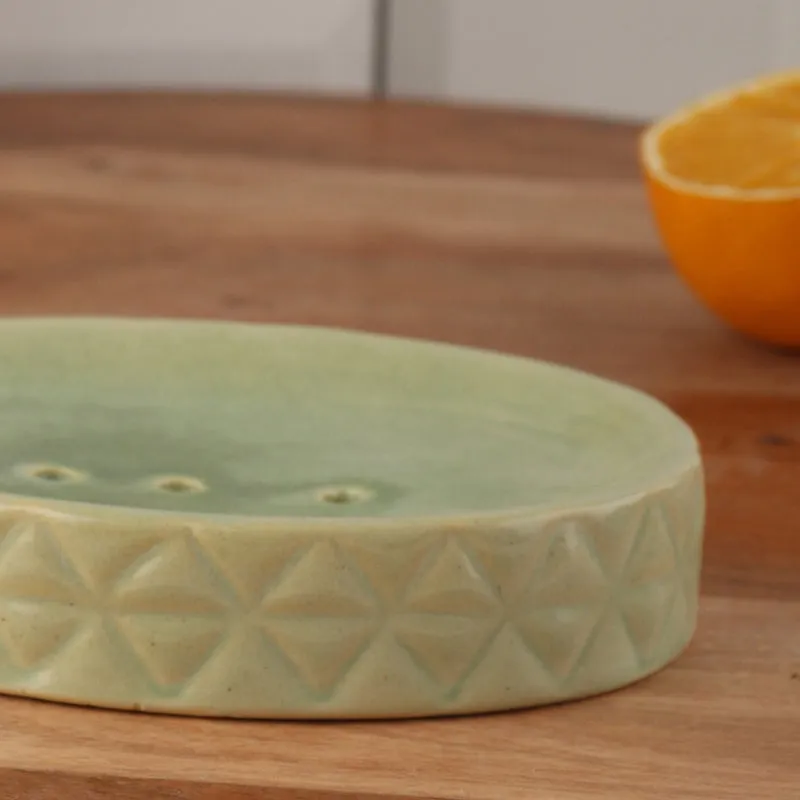 Lillian Ceramic Soap Dish media 5