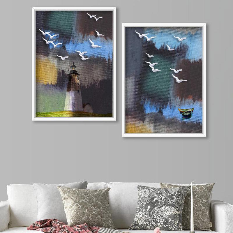 Nauko Abstract Wall Art - Set Of Two