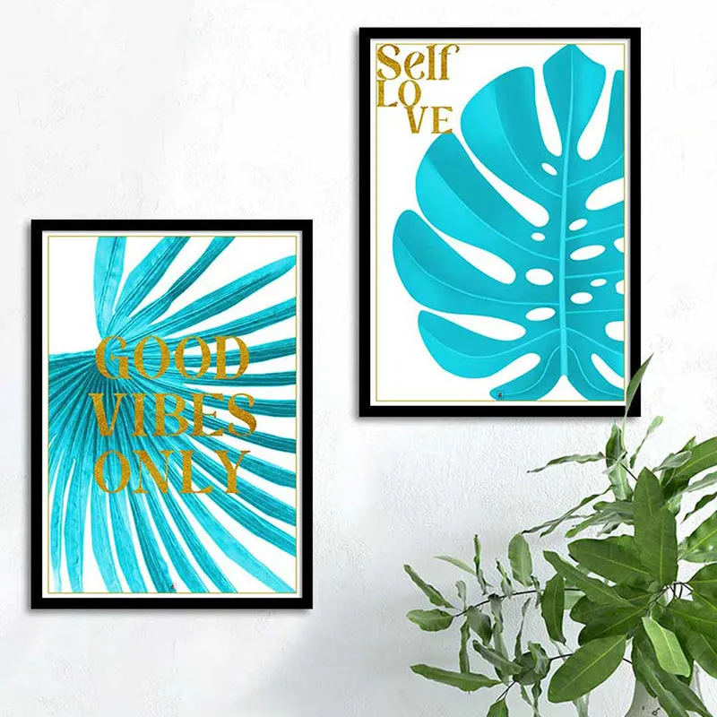 Blue Fronts Wall Art - Set Of Two media 1