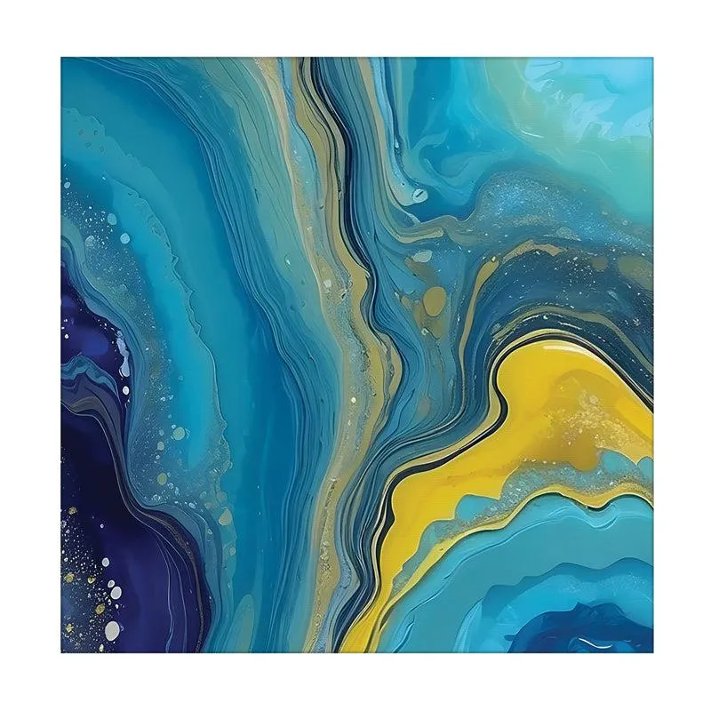 Glaze Flow Canvas Wall Art media 3