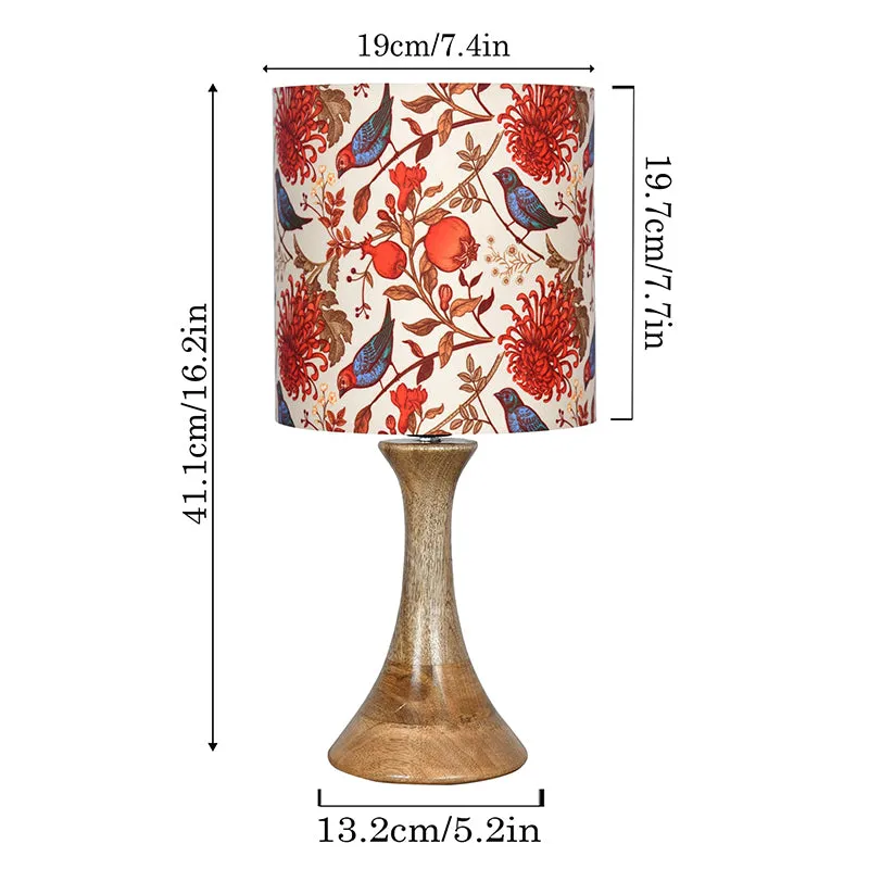 Lacewing Grace Fabric Table Lamp - Multicolor media 5