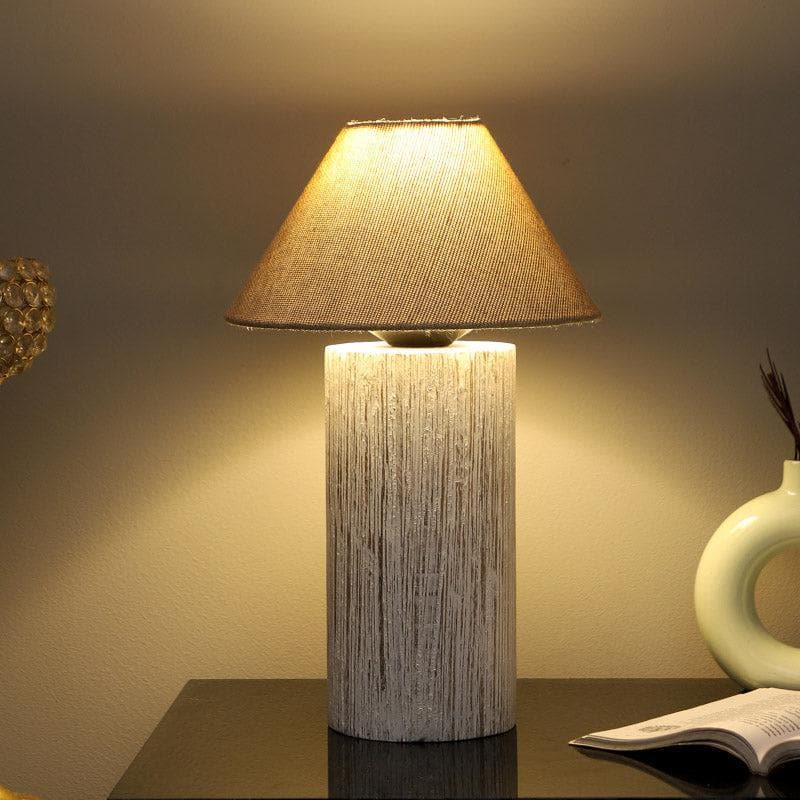 Hila Ina Fabric Table Lamp - White image 3