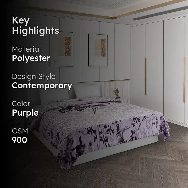 Monte Carlo Lavender Dreams Blanket - 900 GSM media 2