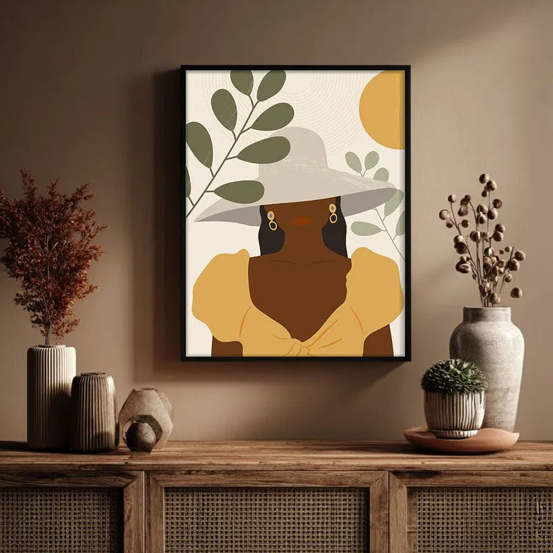 Unbreakable Bloom Wall Art - Black Frame media 3