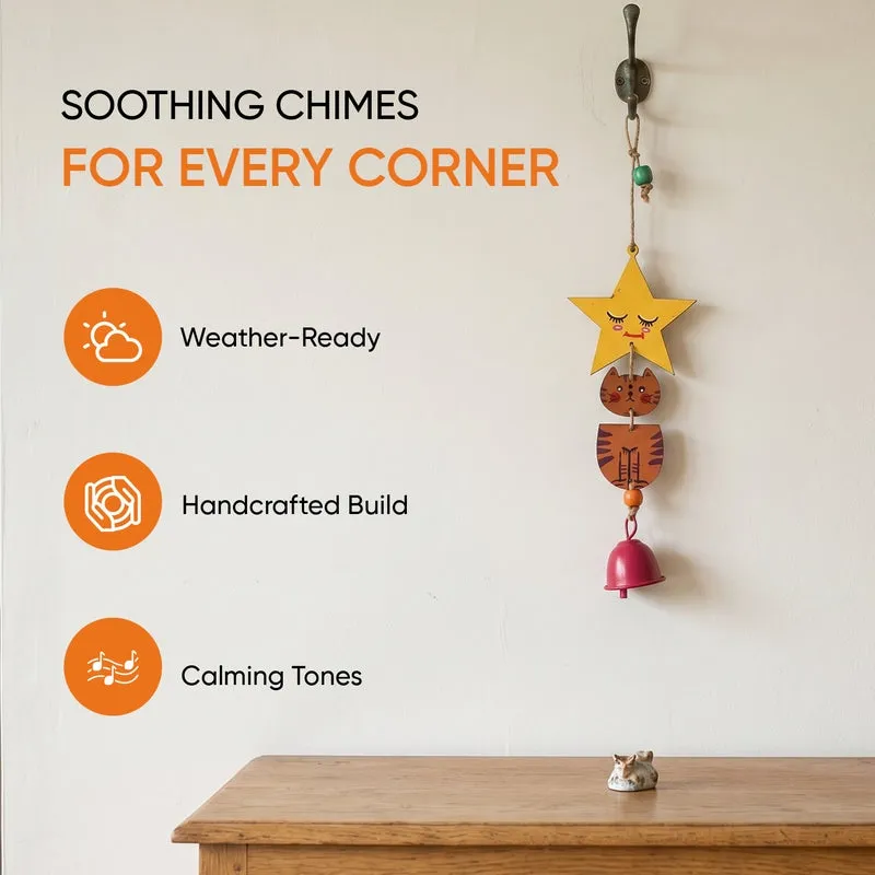 Star Sight - Orange Windchime - 11