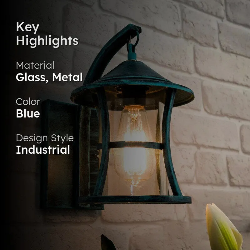 Darbar Lantern Glass & Metal Lamp media 2