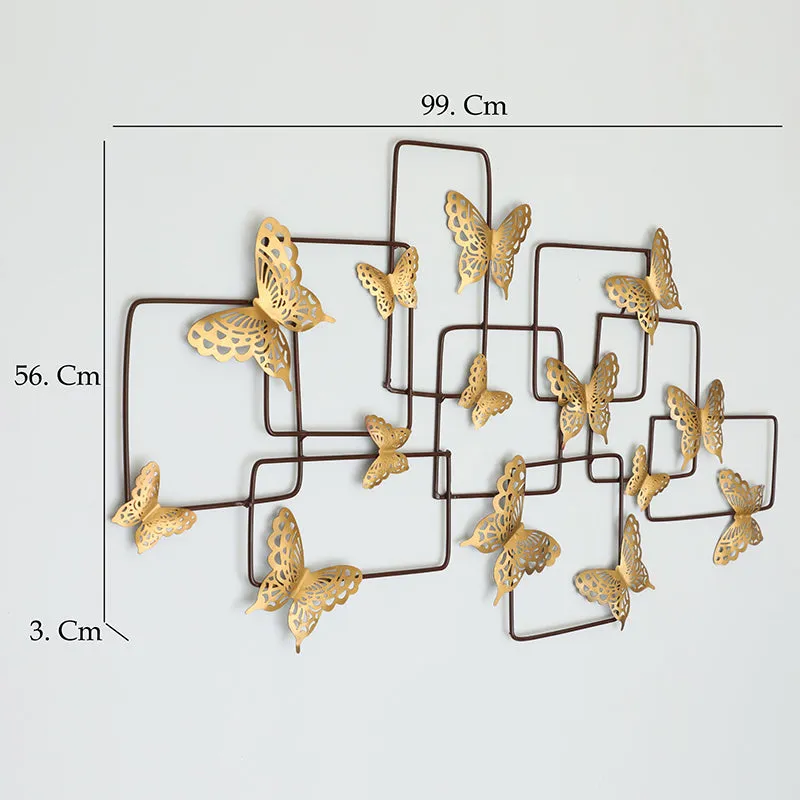 Mariposa Grid Metal Wall Accent media 5