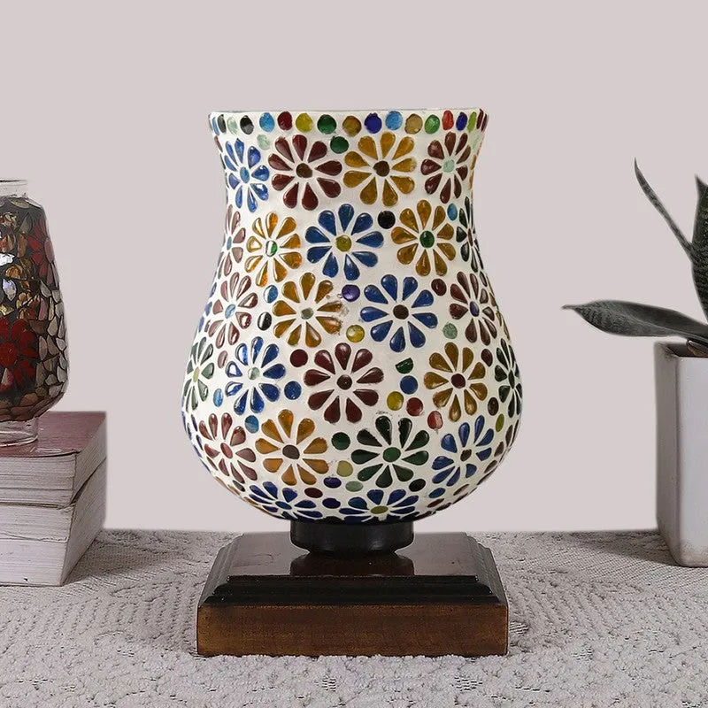 Lumique Mosaic Glass Table Lamp - Multicolor media 4