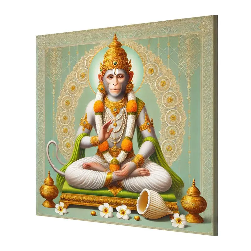 Anjani Putra Wall Painting media 5
