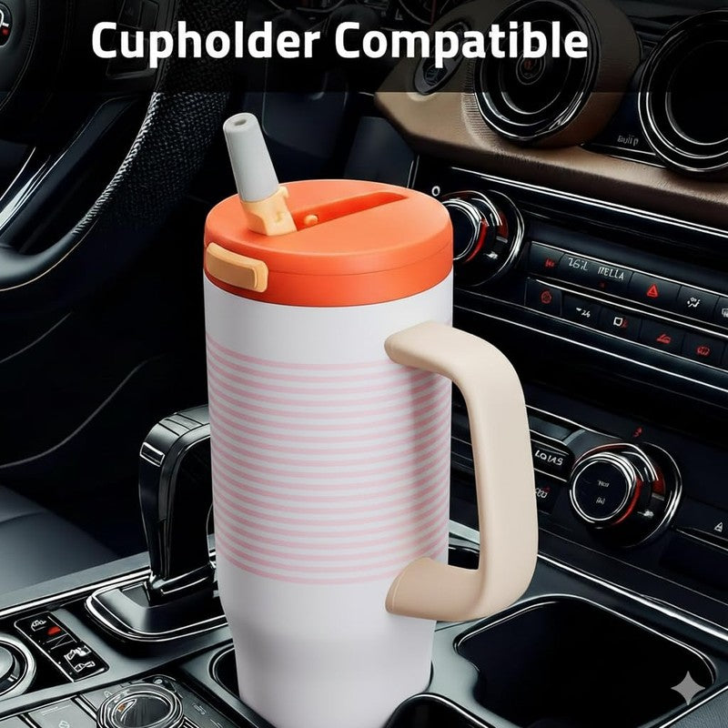 Pastel Drift Stainless Steel Tumbler - 1200 ML media 7