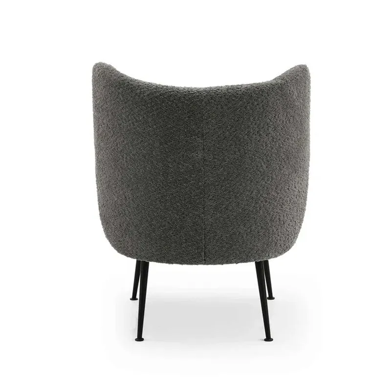 Modvyn Neem Wood Accent Chair - Grey media 7