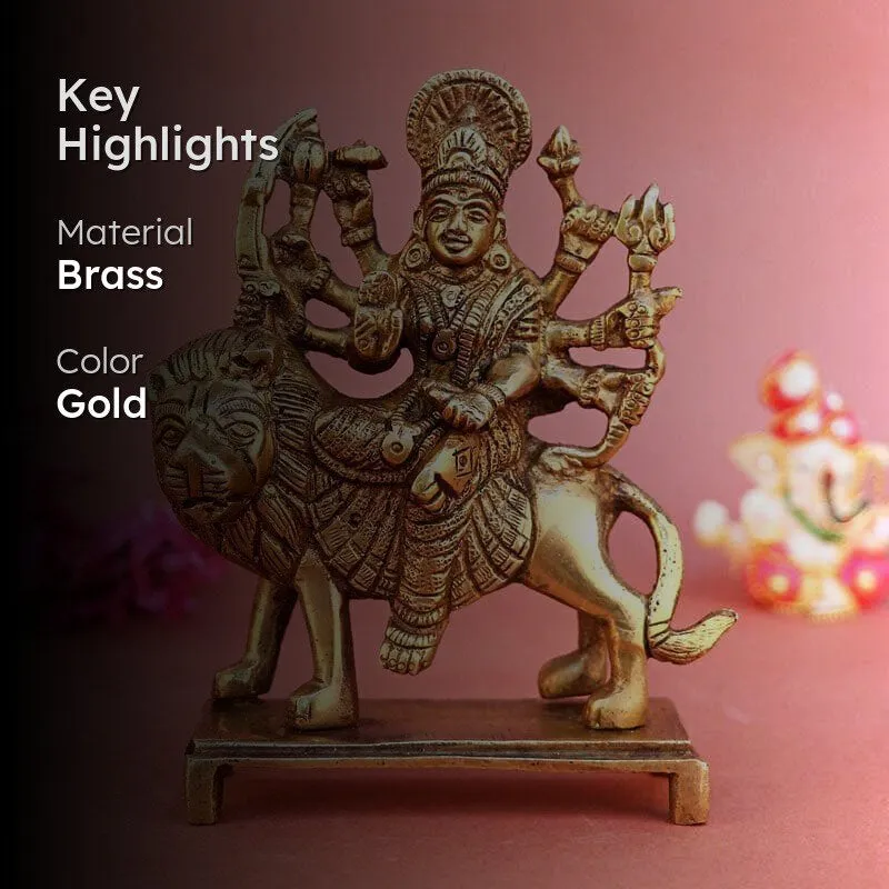 Durga Maa Brass Idol media 2