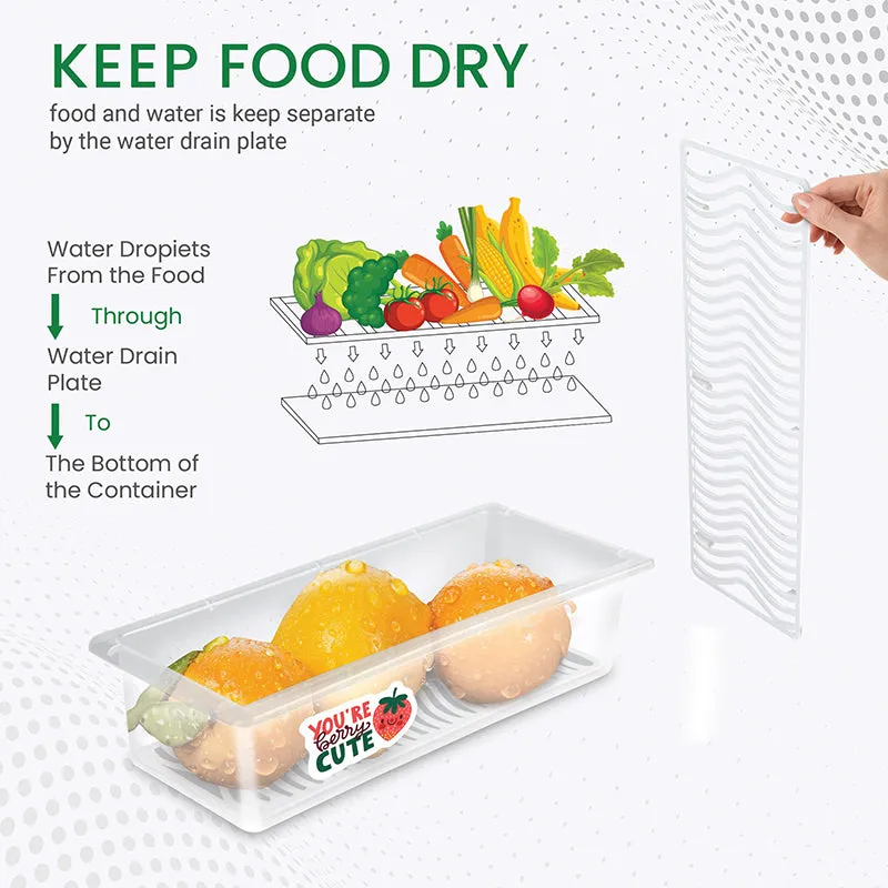 Milton Orchard BPA Free Fridge Container (1.5 L) - Set Of Six media 6