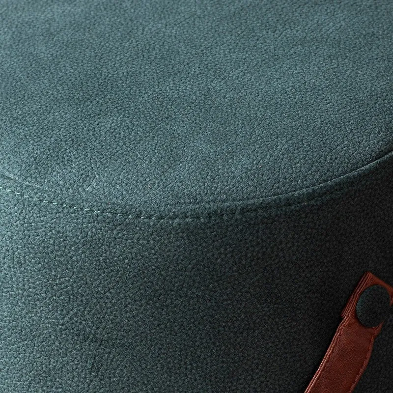 Warm Lounge Pouffe (Green) - Set Of Two media 5