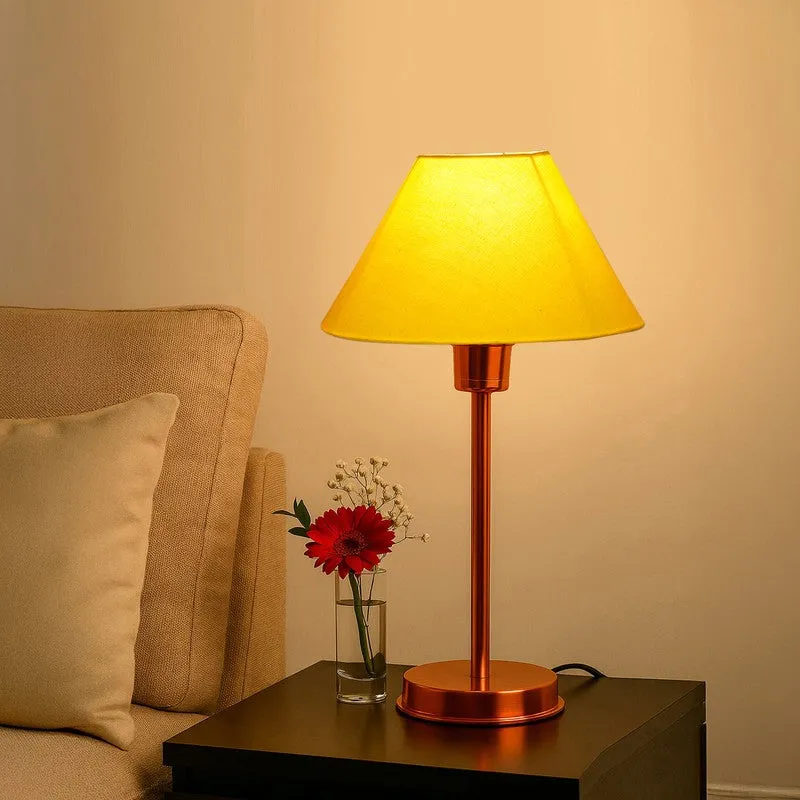 Kavira Rion Metal Table Lamp - Yellow media 3
