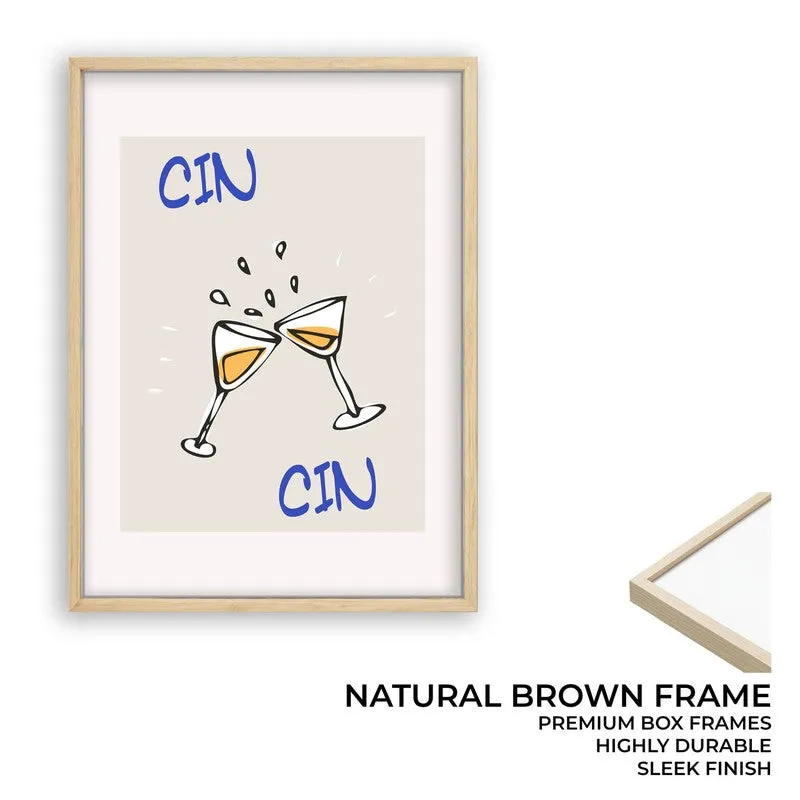 Scarlet Sips Archival Canvas Wall Art - Brown media 10