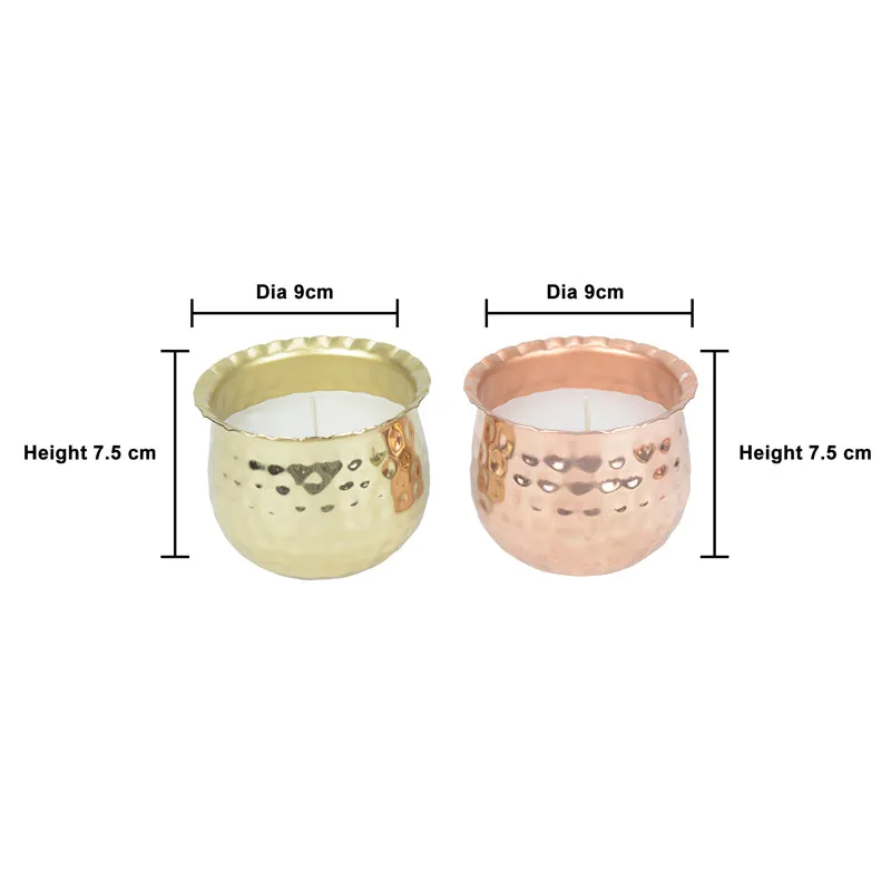 Minita Vanilla Scented Festive Tealight Candle - Set Of Two media 6