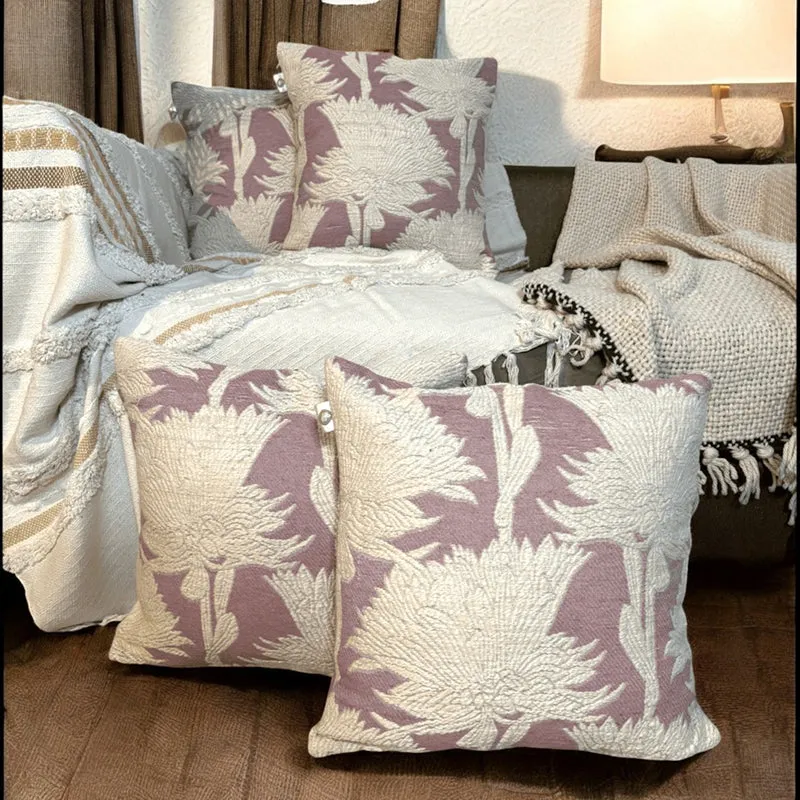 Nestle Weave Tufted Cushion Cover Set - Set Of Four media 1