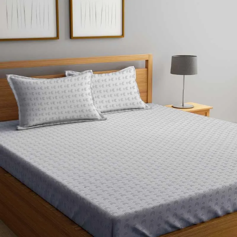 Miniature Mosaic - Purple Microfiber Bedsheet - 300 GSM media 5