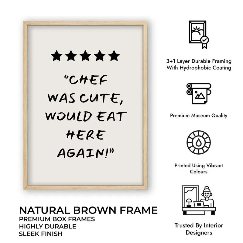 Chef Aura Archival Canvas Wall Art - Brown media 10