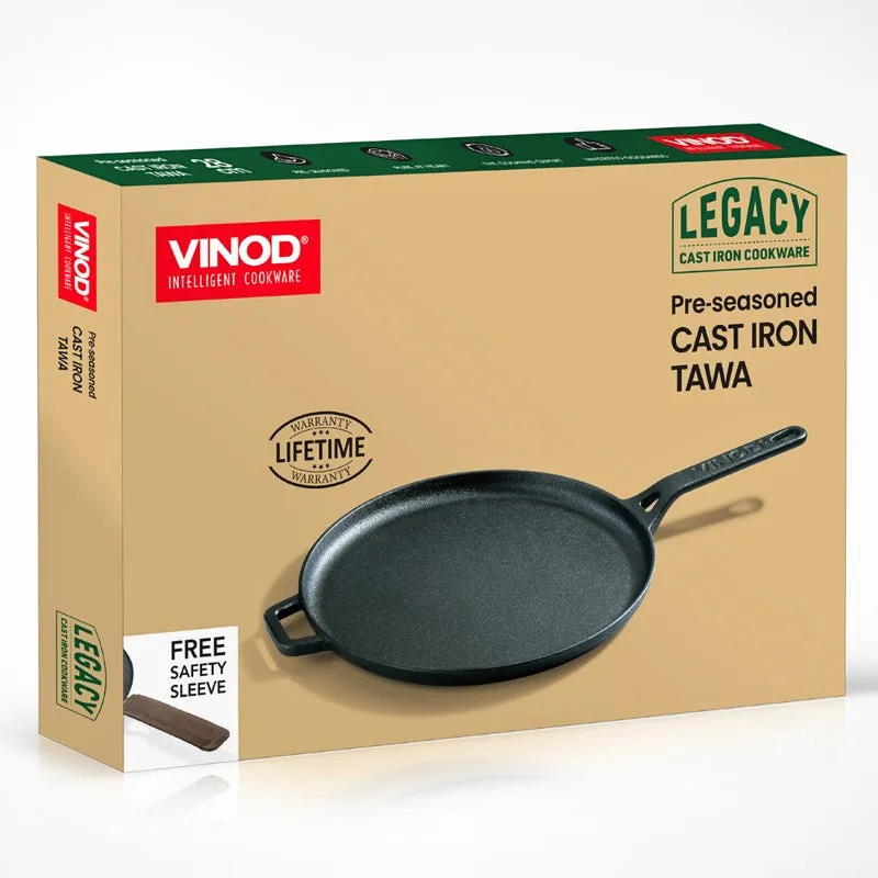 Vinod Zyrox Cast Iron Dosa Tawa - 29 cm media 9
